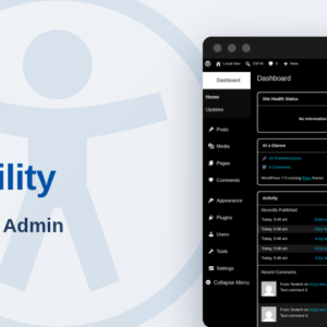 Klaro Admin Accessibility banner