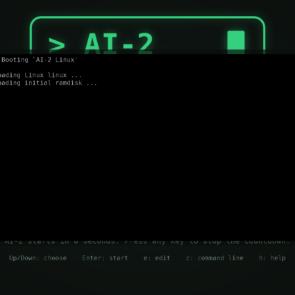 AI-2 boot menu